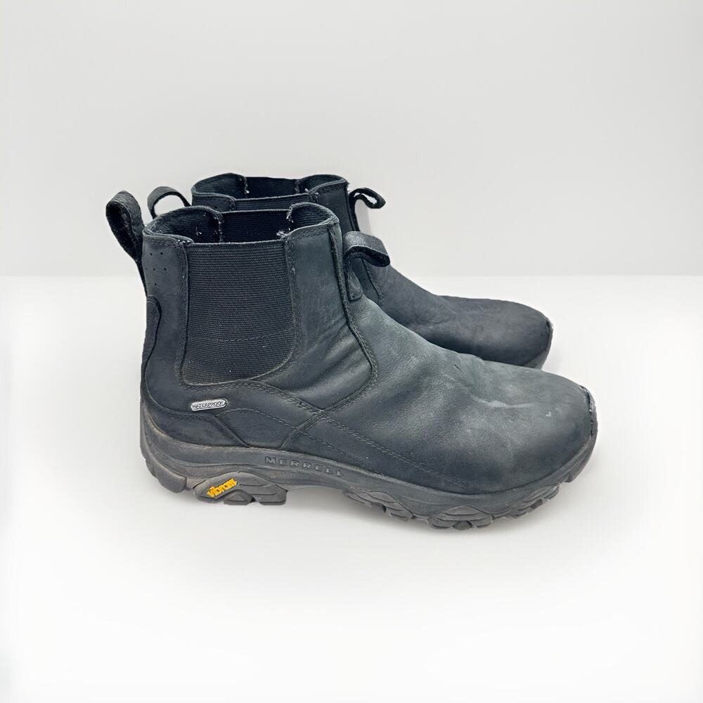 Merrell Moab Adventure Chelsea Waterproof Boots Black Men’s US 10.5 (J037491)